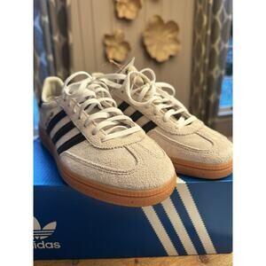 Adidas Handball Spezial Aluminum Core Black IF6562 WMNS Shoes Casual Sneakers 7W